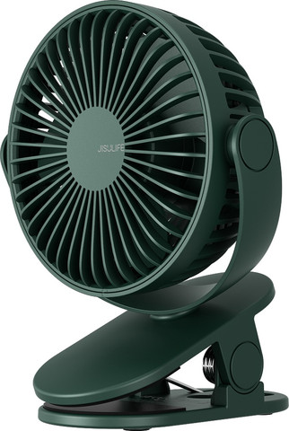 מיני מאוורר קליפס נטען JisuLife ג'יסולייף Clip Fan Life1 - ירוק