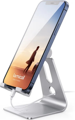 מעמד שולחני לטלפון Lamicall לאמיקול A כסוף