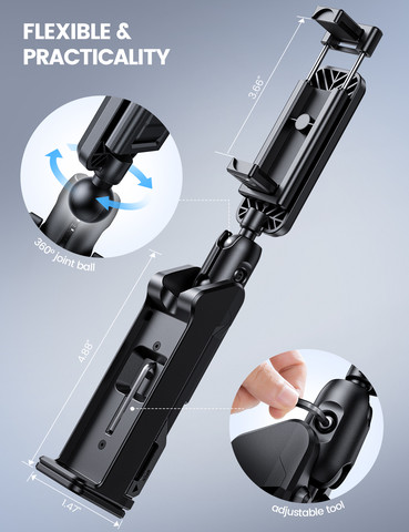 מתקן מחזיק טלפון למטוס מבית Lamicall STRL03
