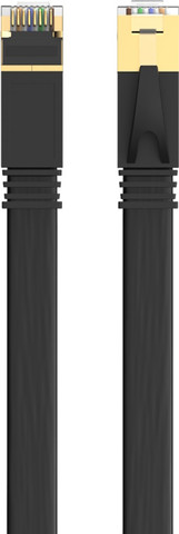 כבל רשת שטוח - 3 מטר HP אייץ' פי DHC-CAT7-FLAT ‏3 מטר