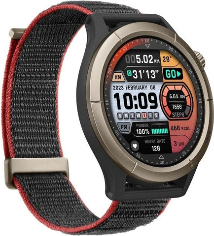 שעון חכם Amazfit דגם Cheetah Pro בצבע שחור
