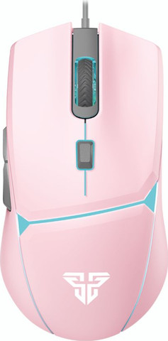 עכבר גיימינג חוטי מבית fantech vx7 בצבע ורוד