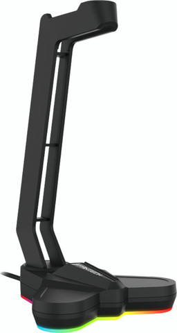 מעמד לאוזניות מבית fantech דגם AC3001s בצבע שחור עם תאורת RGB