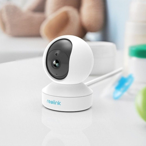 מצלמת אבטחה ביתית Reolink E1 V2 4MP WiFi לבן