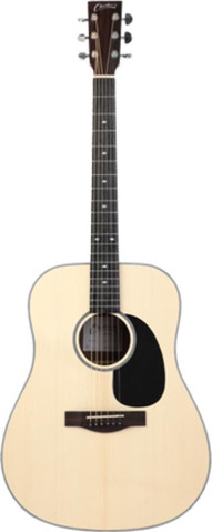גיטרה אקוסטית Dreadnought Rosewood Solid Spruce Top