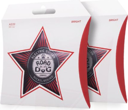 סט מיתרים לגיטרה חשמלית 009-042 מצופים (PVD) - ROAD DOG KE09 009-042
