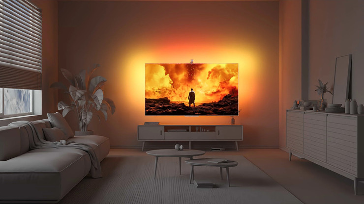 מערכת תאורה אחורית חכמה לטלוויזיה Govee H6099 TV Backlight 3 Lite "75~"85 - צבע שחור