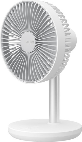 מאוורר שולחני טלסקופי נטען JisuLife ג'יסולייף Table Fan Life7 - לבן