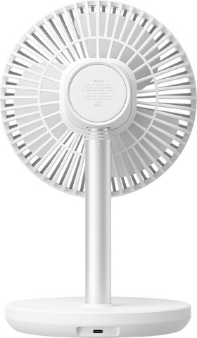 מאוורר שולחני טלסקופי נטען JisuLife ג'יסולייף Table Fan Life7 - לבן