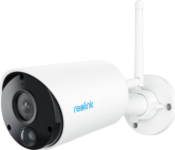 מצלמת אבטחה חיצונית אלחוטית REOLINK ARGUS ECO 3MP כולל סוללה נטענת לבן