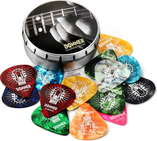 סט של 16 מפרטים איכותיים EC854 DN PICKS מבית DONNER