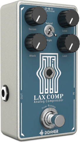 פדל קומפרסור אנלוגי EC1332 LAX COMP Guitar Pedal מבית DONNER