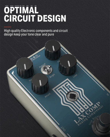 פדל קומפרסור אנלוגי EC1332 LAX COMP Guitar Pedal מבית DONNER