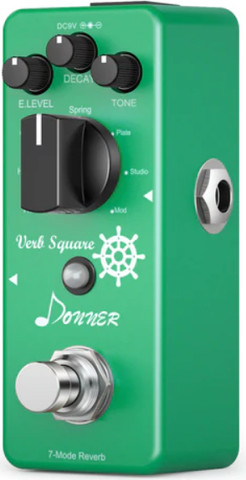 פדל ריברב לגיטרה 7 מצבים EC-965 Verb Square Reverb Guitar Pedal מבית DONNER