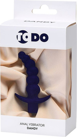ויברטור אנאלי מדורג עם רטט עוצמתי כחול – TODO Dandy Anal Vibrator ,כחול