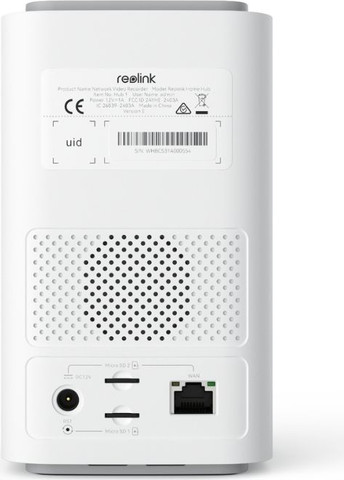 מערכת לאחסון מקומי של הקלטות REOLINK HOME HUB לבן לבן