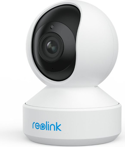 מצלמת אבטחה ביתית Reolink Wi-Fi E1 Zoom V2 8MP עם זום אופטי 3X לבן