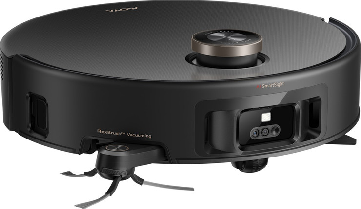 שואב אבק רובוטי כולל תחנת עגינה וערכת אביזרים Mova מובה Z60 Ultra Roller Complete Black