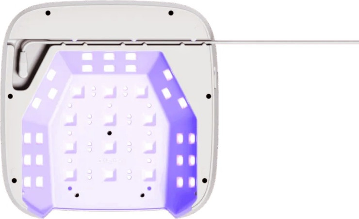 מנורת UV/LED לייבוש מהיר ואחיד של ג'ל ולק ג'ל, לסלוני יופי וקוסמטיקאיות, עד 1500 שעות עבודה רציפה חוטית מהדור החדש בעוצמה גבוהה