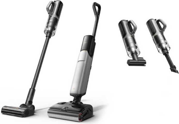 שואב אבק ושוטף רצפות Mova X4 MIX 20,000PA