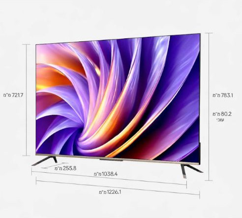טלוויזיה חכמה ''55 DREAME QLED MINI LED דרימי דגם 55Q100
