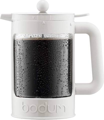 חולט קפה קולד ברו BEAN בנפח 1.5 ליטר מבית Bodum – לבן