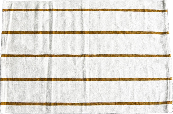 שטיח כותנה 70X120 ס"מ Azure Line - טבעי&טפנד