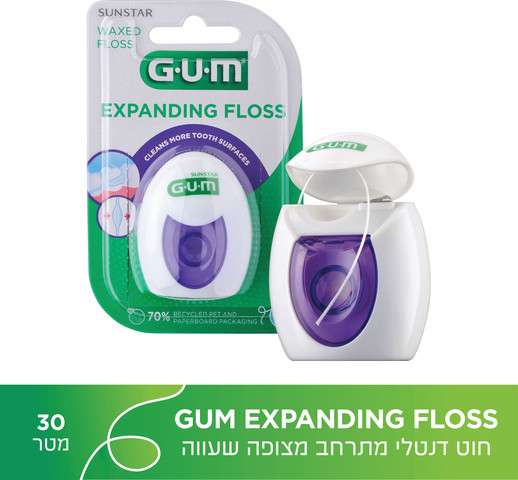 Expanding Floss - חוט דנטלי מתרחב