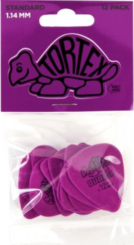 מארז 12 מפרטים DUNLOP TORTEX STD 1.14