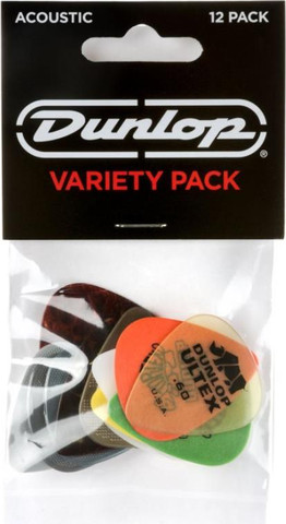 מארז 12 מפרטים DUNLOP PVP112 PICK ACOUSTIC
