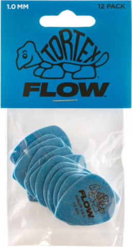 מארז 12 מפרטים DUNLOP TORTEX FLOW STD 1.0