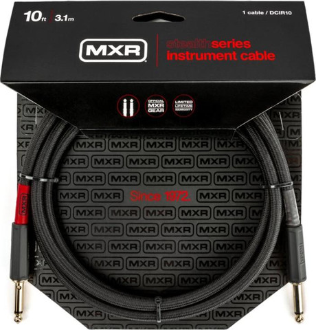 כבל 3 מטר MXR DCIR10 STEALTH PL-PL silent switch