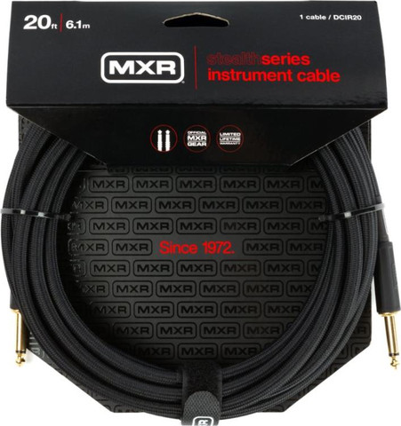 כבל 6 מטר MXR DCIR20 STEALTH PL-PL silent switch