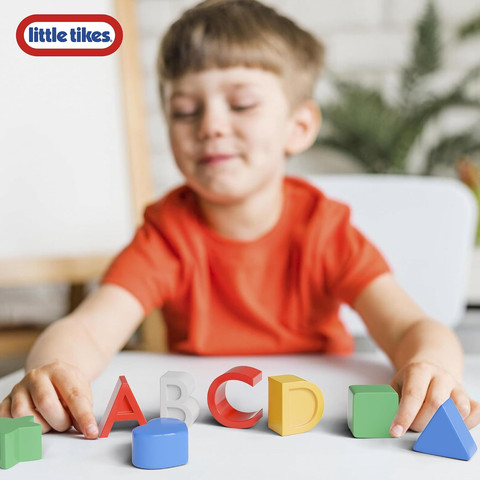 דלי מיון צורות ואותיות ABC לפעוטות עם ידית נשיאה