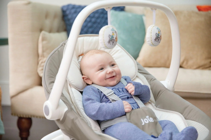 נדנדה משולבת טרמפולינה לתינוק Sansa סנסה 2in1 בז Cosmo Tan – גואי