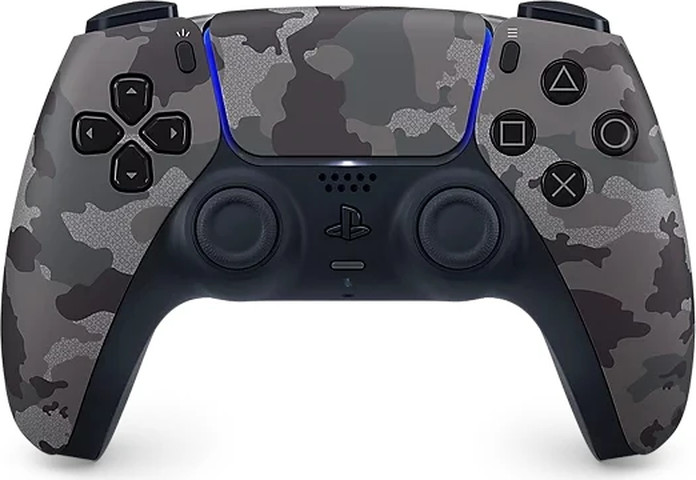 בקר משחק אלחוטי Sony PlayStation DualSense PS5 - צבע Gray Camouflage