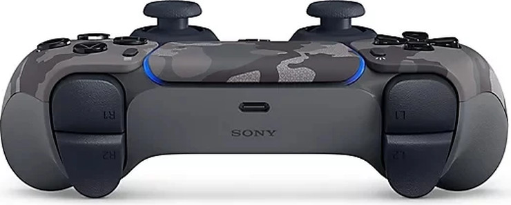 בקר משחק אלחוטי Sony PlayStation DualSense PS5 - צבע Gray Camouflage