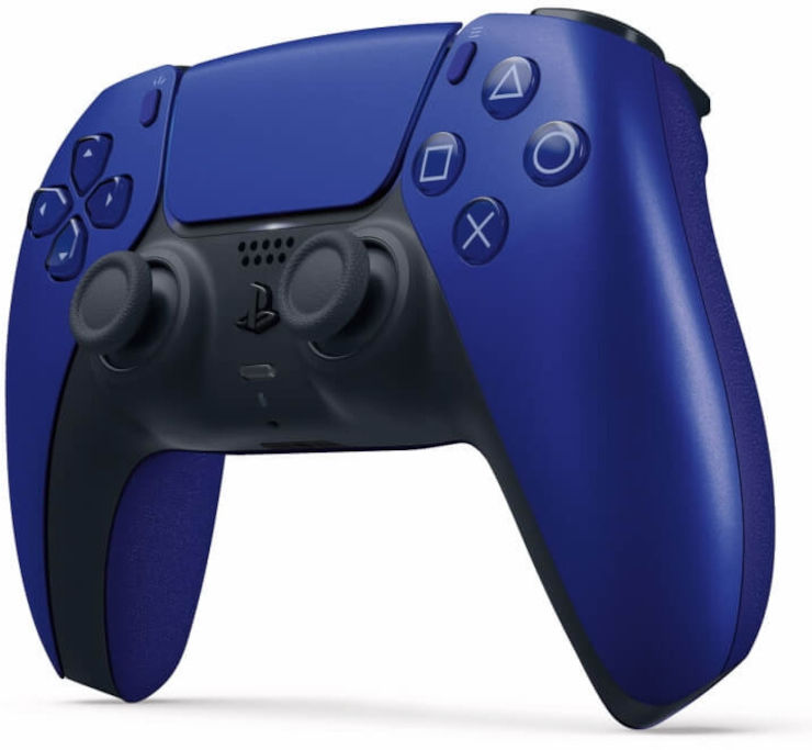 בקר אלחוטי לקונסולת משחקים PlayStation פלייסטיישן 5 PS5 DualSense כחול קובלט