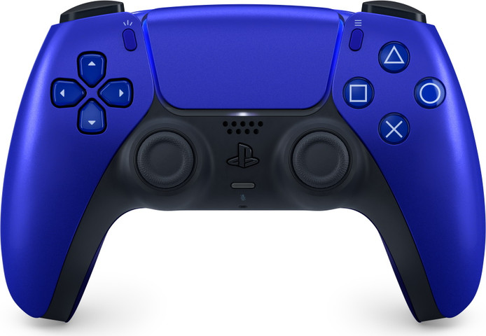 בקר אלחוטי לקונסולת משחקים PlayStation פלייסטיישן 5 PS5 DualSense כחול קובלט
