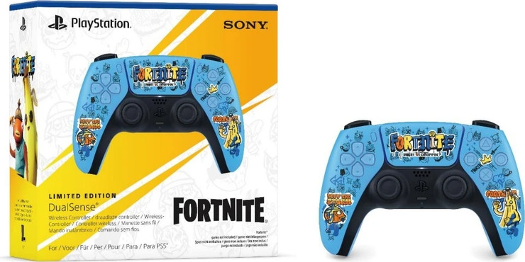 בקר PlayStation 5 DualSense Fortnite דגם CFI-ZCT1WZ4X