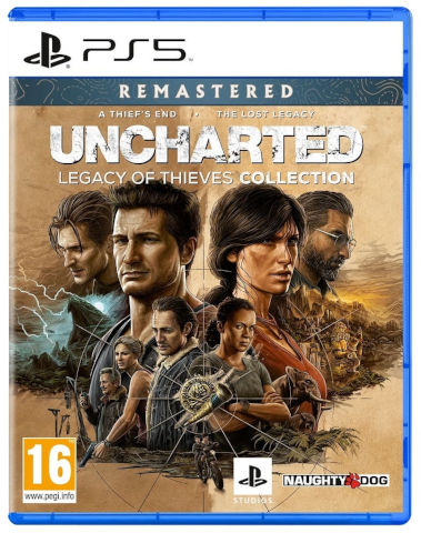 משחק Uncharted Legacy of Thieves Collection ל-PS5 פלייסטיישן 5 Uncharted: Legacy of Thieves Collection PS5