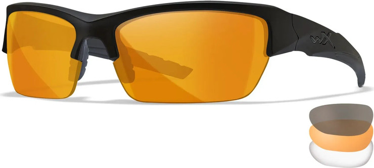 משקפי מגן טקטיים WILEY X VALOR BLACK– תקני בטיחות מתקדמים כולל MIL-PRF-32432(GL)