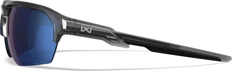 משקפי שמש ומגן פולירייזד WILEY X דגם JAKL BLUE MIRROR