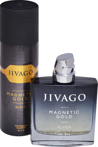 MAGNETIC GOLD BLACK סט א.ד.פ + דאודורנט ספריי לגבר