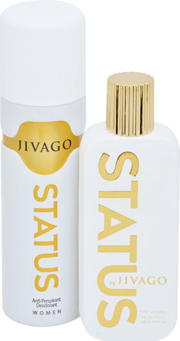 STATUS WHITE סט א.ד.פ + דאודורנט ספריי לאשה
