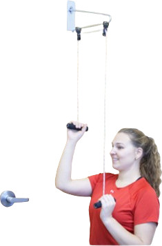 פולי לכתפיים עם גלגלת כפולה