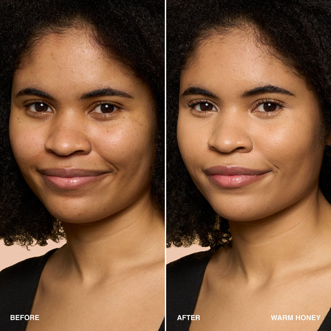 FOUNDATION מייק אפ בגימור מאט עם מקדם הגנה WARM HONEY - SPF15