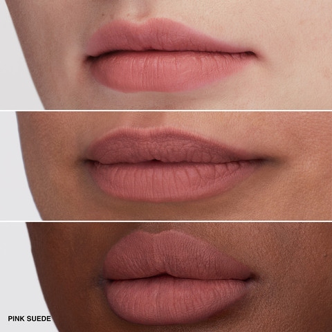 LUXE CASHMERE שפתון יוקרתי רווי בפיגמנט בגימור מאט רך - PINK SUEDE