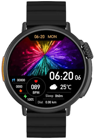 שעון חכם  PRO GT  בעיצוב יוקרתי עם מסך טאץ ותמיכה מלאה בעברית