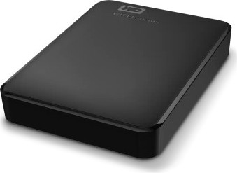 כונן חיצוני קשיח Western Digital Elements Portable 5TB בצבע שחור
